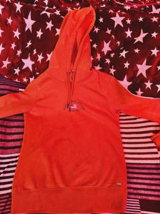 Orange Hoodie