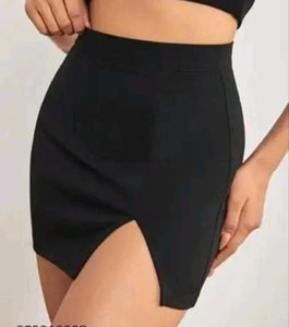 slit pencil skirt