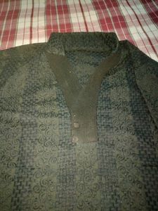 Black Kurta For Men