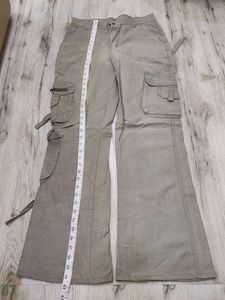 Sc9201 Deutscher Cargo Bootcut Jeans Waist 28