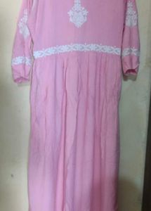Nayra cut chikankari kurti✨
