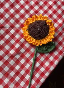 Crochet Sunflower Decoration