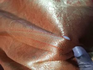 Orange Colour Pure Kanchi Pattu Saree