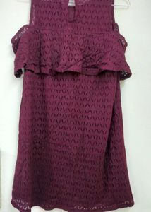 Cold Shoulder Dress