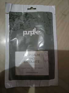Purple Charcoal Sheet Mask