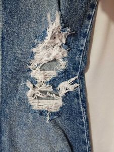 Ripped Denim Jeans