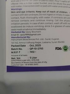 Floor Cleaner 5L New Sealed