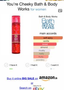 Bbw You're Cheeky 10ml Sample