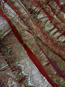 Red &amp; Gold Dupatta
