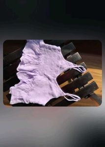 Lilac Crop Top