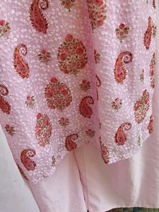 Elegant Pink Embroidered Salwar Kameez