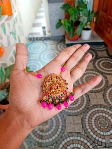Lakshmi Kasu Pendent Invisible Chain