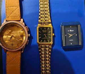 3 watches - All working