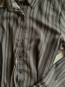 Striped Button-Down Shirt