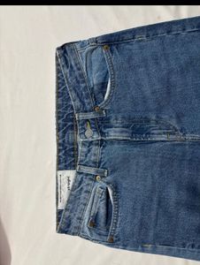 Patchwork Wide Leg Jeans