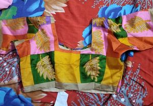 Colorful Saree Blouse