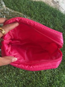 MAC Pink Puffy Pouch