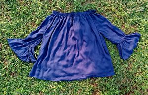 Symbol Off Shoulder Top With Surprise Freebie