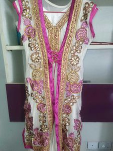 Party Wear Suit With Koti.