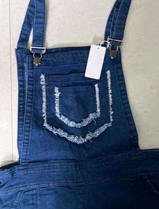 Denim dungaree