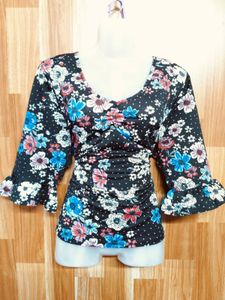 Floral Print Top