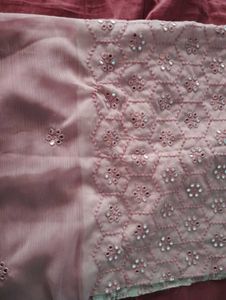 Pink Saree
