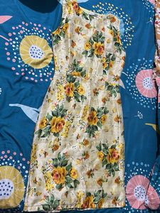 Floral one piece dress