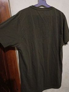 Calvin Klein Olive Green Logo Tee