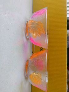 7 Peice Set Which Includes 2 Bowl, 4 Glass &amp; 1 Jug