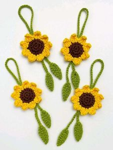 Crochet Bee Keychain
