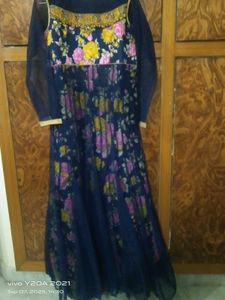 Elegant Floral Ethnic Gown