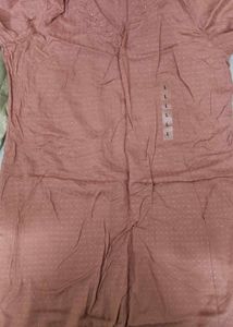 Peach Rayon Kurti