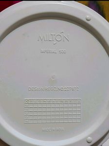 Set Of 3 Pink And White Milton Casseroles