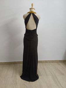 Elegant Black Maxi Dress