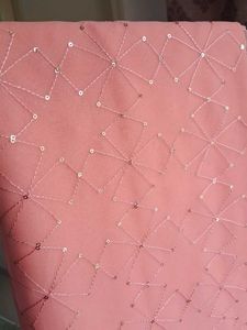 New Tikki Work With Embroidery Jaal