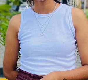 White Crop Top