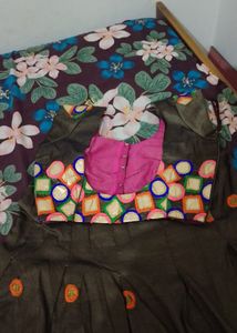 Box Pleate Lahenga