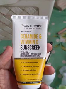 Dr Sheth Ceramide Vitamin C Sunscreen