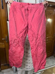 Pink Casual Pants