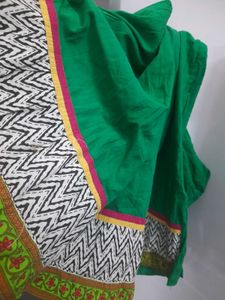 Green Chudidar