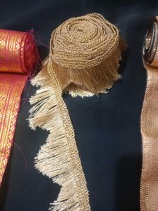 Assorted Craft laces and beads