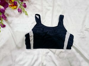 Black Sports Bra