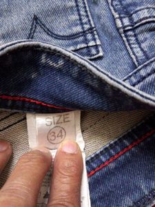 Levi Strauss &amp; co Original Rivited used jeans