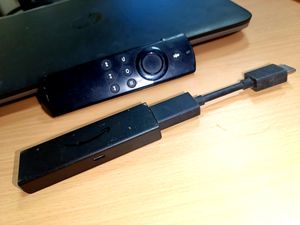 Amazon Firestick, HDMI CABLE AND Firestic Remote