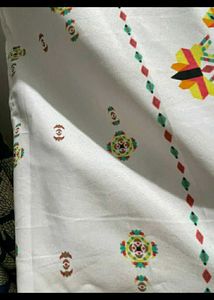 White Embroidered Kurta