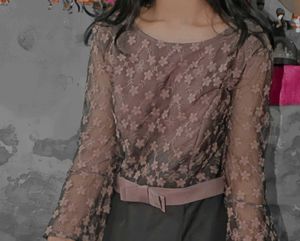 Elegant Lace Top Dress