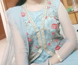Salwar Suit With Chunni And Jacket