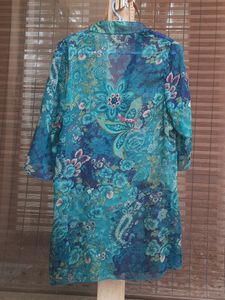 Gorgeous Georgette-Chiffon Printed Party Top