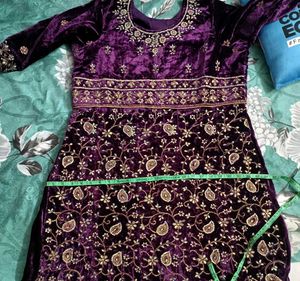 SPECIAL DISCOUNT!! HEAVY WORK ANARKALI GOWN