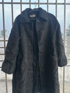 Elegant Wool Blend Overcoat